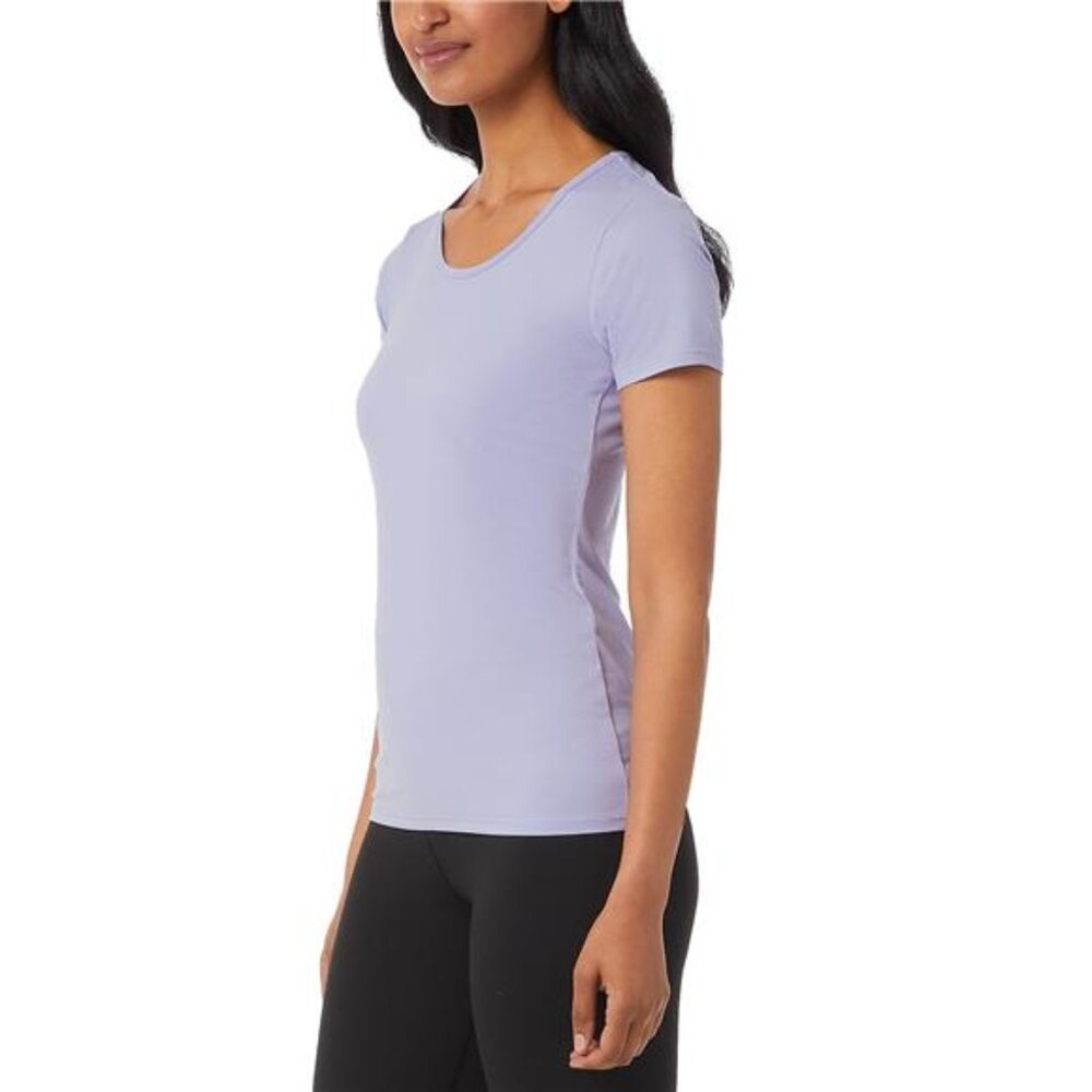 32 Degrees Women's Top Cool Short Sleeve T-Shirts 3-Pack (Multi, Medium) - Picture 3 of 5